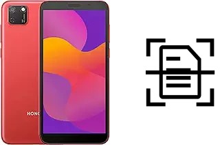 Digitalize documentos em um Honor 9S