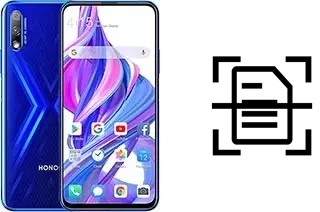 Digitalize documentos em um Honor 9X (China)