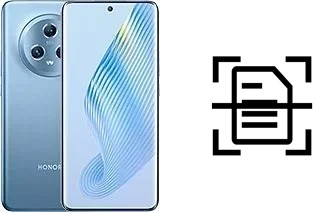 Digitalize documentos em um Honor Magic5