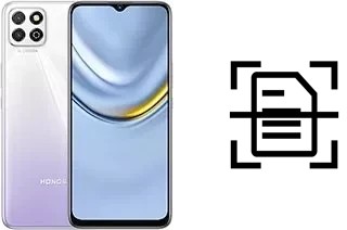 Digitalize documentos em um Honor Play 20