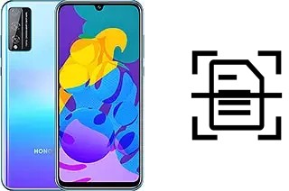 Digitalize documentos em um Honor Play 4T Pro
