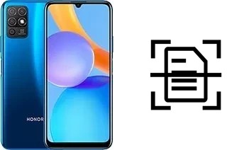 Digitalize documentos em um Honor Play 5T Youth