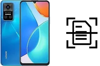 Digitalize documentos em um Honor Play6T