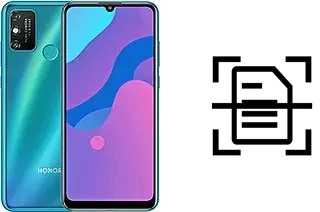 Digitalize documentos em um Honor Play 9A