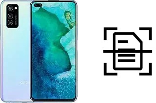 Digitalize documentos em um Honor V30