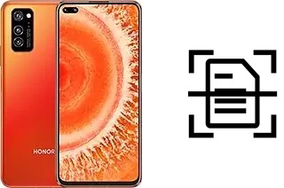 Digitalize documentos em um Honor View30