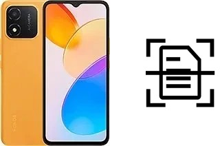 Digitalize documentos em um Honor X5