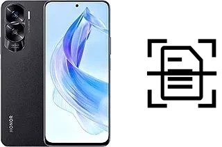 Digitalize documentos em um Honor X50i