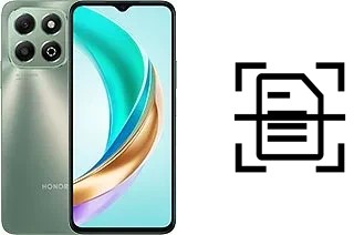 Digitalize documentos em um Honor X6b