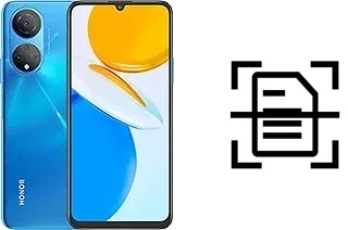 Digitalize documentos em um Honor X7