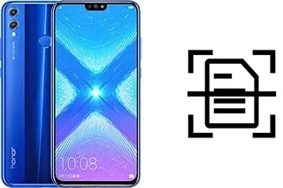 Digitalize documentos em um Honor 8X