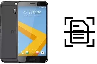 Digitalize documentos em um HTC 10 evo