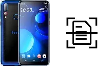 Digitalize documentos em um HTC Desire 19+