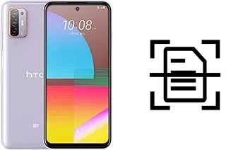 Digitalize documentos em um HTC Desire 21 Pro 5G