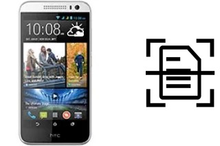 Digitalize documentos em um HTC Desire 616 dual sim