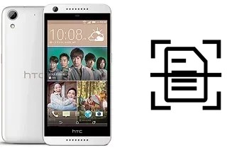 Digitalize documentos em um HTC Desire 626
