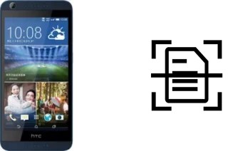 Digitalize documentos em um HTC Desire 626G