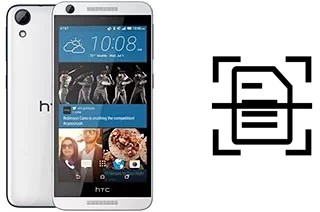 Digitalize documentos em um HTC Desire 626s