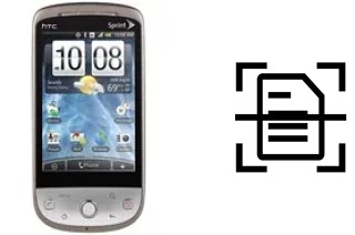 Digitalize documentos em um HTC Hero CDMA