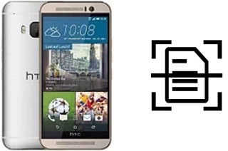 Digitalize documentos em um HTC One M9
