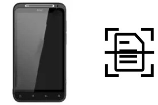 Digitalize documentos em um HTC Rider
