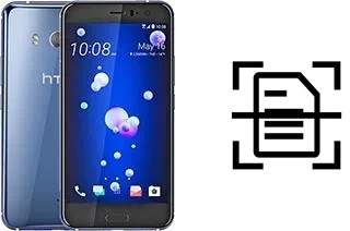 Digitalize documentos em um HTC U11