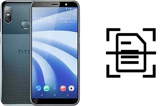 Digitalize documentos em um HTC U12 life