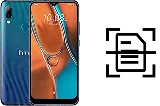 Digitalize documentos em um HTC Wildfire E2