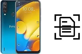 Digitalize documentos em um HTC Wildfire R70