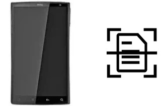 Digitalize documentos em um HTC Zeta