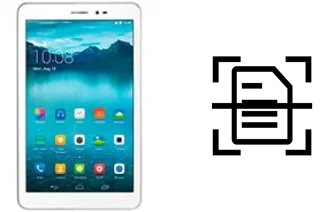 Digitalize documentos em um Huawei MediaPad T1 8.0