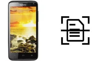 Digitalize documentos em um Huawei Ascend D quad