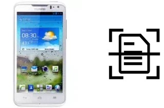 Digitalize documentos em um Huawei Ascend D quad XL