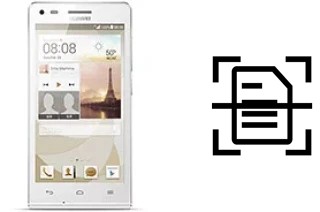 Digitalize documentos em um Huawei Ascend G6 4G