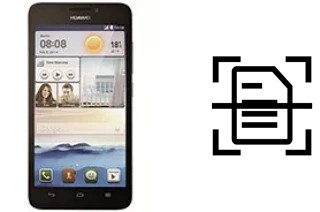 Digitalize documentos em um Huawei Ascend G630