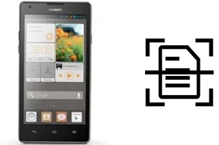 Digitalize documentos em um Huawei Ascend G700