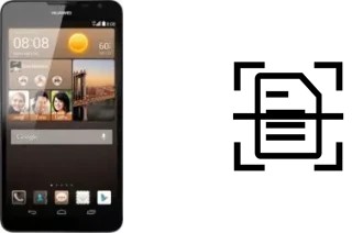 Digitalize documentos em um Huawei Ascend Mate 2 4G