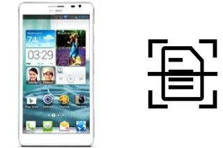 Digitalize documentos em um Huawei Ascend Mate