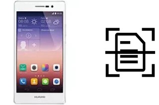 Digitalize documentos em um Huawei Ascend P7