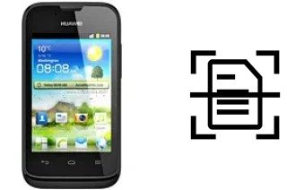 Digitalize documentos em um Huawei Ascend Y210D