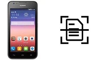 Digitalize documentos em um Huawei Ascend Y550