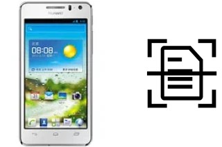 Digitalize documentos em um Huawei Ascend G600