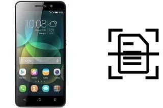 Digitalize documentos em um Huawei Honor 4C