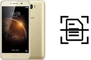 Digitalize documentos em um Huawei Honor 5A