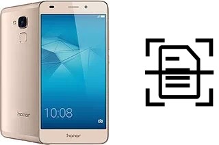 Digitalize documentos em um Huawei Honor 5c