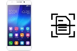 Digitalize documentos em um Huawei Honor 6