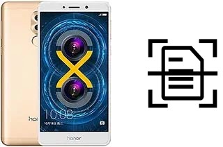 Digitalize documentos em um Huawei Honor 6X