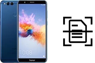 Digitalize documentos em um Huawei Honor 7X