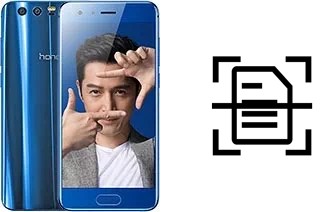 Digitalize documentos em um Huawei Honor 9