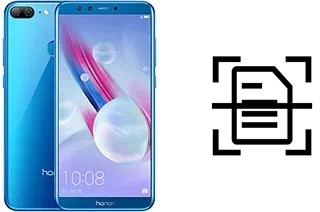 Digitalize documentos em um Huawei Honor 9 Lite